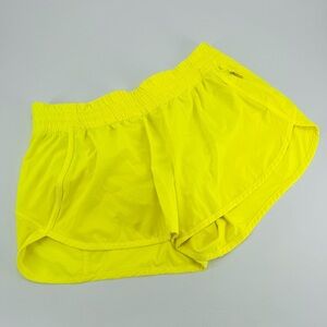 Lululemon Tracker Short V *4" Highlight Yellow 14